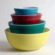 Illustration for article titled Color-coded Pyrex bowls make the best kitchen companions